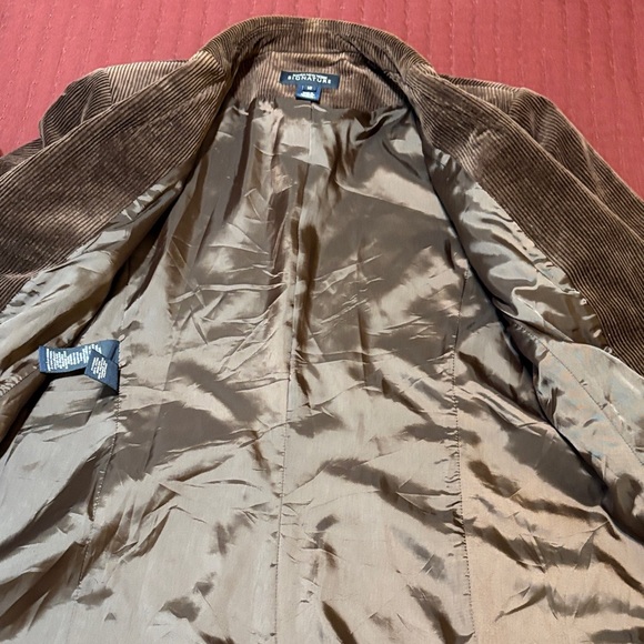 Jones New York Signature Women’s Brown Corduroy Blazer Size 12 - Picture 6 of 9